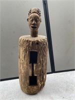 Carved Aftrican Figural Slit Drum