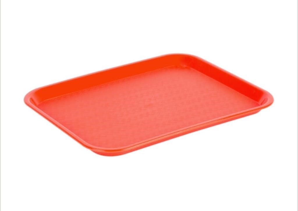 Carlisle Orange Cafe Tray 10x14in -24pack