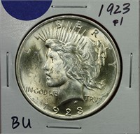 1923 Peace Dollar BU