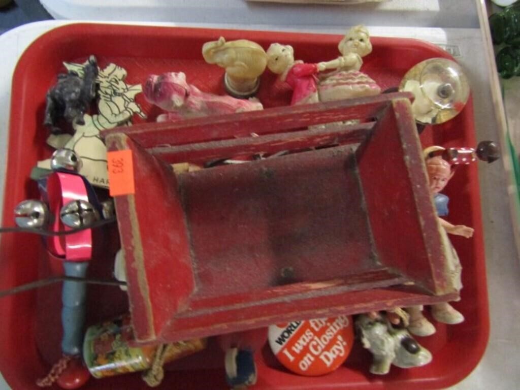 TRAY LOT -- COLLECTABLES
