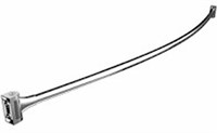 STAINLESS STEEL CURVED TENSION ROD