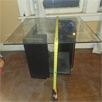 Glass Top Side Table #2 - Read Description