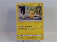 Pokemon Card Rare Pikachu Stamped