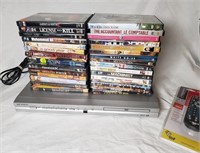 DVD PLAYER & MOVIES COLLECTION