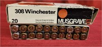 308 Win. and other mixed ammunition, Qty 20