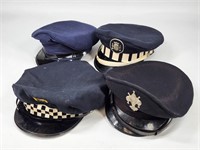 4) FOREIGN POLICE HATS