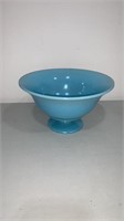 7” Blue Delphite candy dish-beautiful bowl!