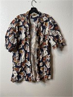 Vintage Playing Cards Button Up Shirt