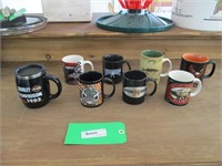 Eight Coffee Mugs