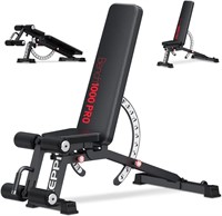 NEW $380 Heavy Duty Adjustable Workout Bench