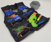 Nerf Tactical Vest & Pistol Plus Nerf  Darts