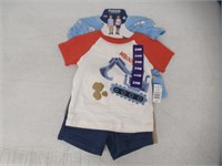4-Pc Pekkle Babies 24M Playwear Set, T-shirts and
