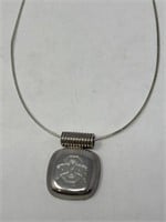 OSU Necklace & Pendant Marked .925, 19 Grams