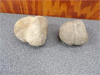 2-Native American Stone Mauls ?