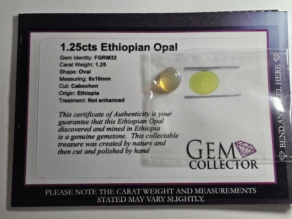 1.25cts Ethiopian Opal