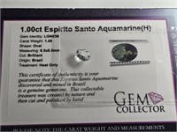 1.00ct Espirito Santo Aquamarine (H)