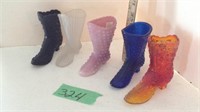 Glass boots