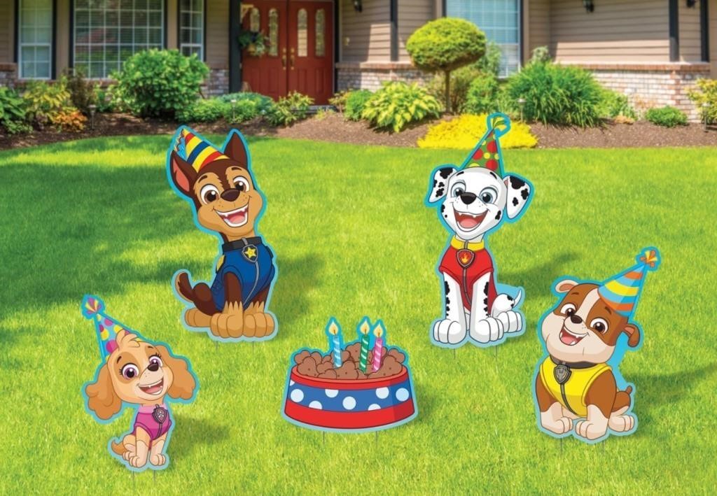 New, Seasons cartoon Patrol Birthday Yard Signs