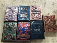 New Collectable playing cards