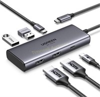 UGREEN Revodok USB C Docking Station Dual 4K