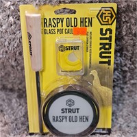 Strut Raspy Hen Call Retail $26.99