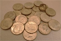 (20) 90% Silver 1964 Kennedy Half Dollars - Coins