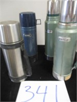 4 THERMOS LOT