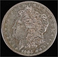 1904 MORGAN DOLLAR XF