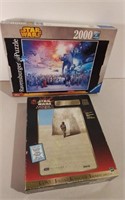 Two Star Wars Puzzles Incl. Ravensburger