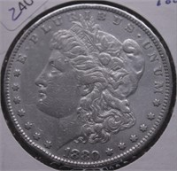 1880 MORGAN DOLLAR XF