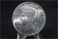 1926-D Mint state U.S. Silver Peace Dollar