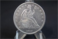 1840-P Seated Liberty Half Dollar AWESOME!