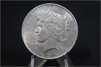 1934-D Uncirculated U.S. Silver Peace Dollar