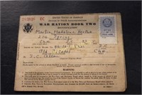 WWII RATION BOOKS
