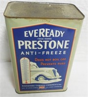 Prestone Antifreeze Can (Empty)