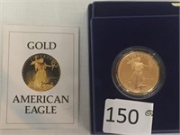 1986 Proof $50 Dollar Gold Coin, American Eagle