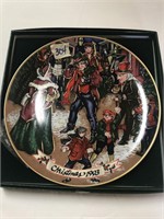 Fitz And Floyd Christmas Plate