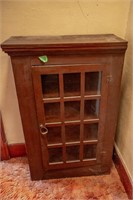vintage cabinet 28X 12 1/2 X 44