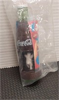 Coca-Cola Burger King toy Coke bottle w/bear