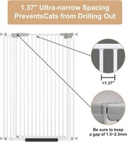 ZOUTEX 51.18 Extra Tall Cat Gate for Doorway  29-4