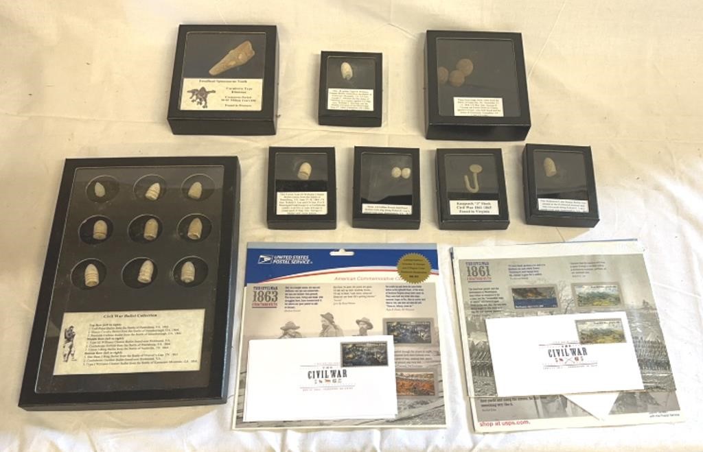 Civil War Artifacts & More: Bullets, Dinosaur