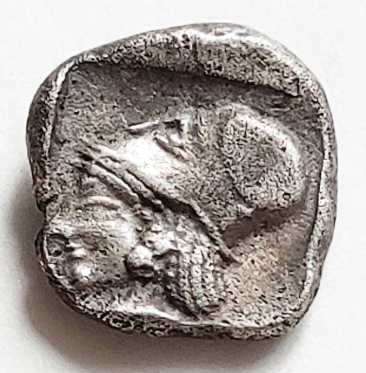Lampsakos 450-350BC silver Ancient Greek coin