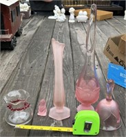 Viking Glass Vase, Bell & More