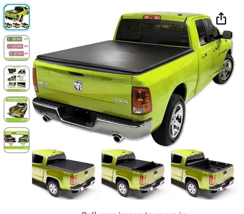 Oryx Soft Roll Up Truck Bed Tonneau Cover