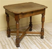 Primitive Work Table with Drawer.