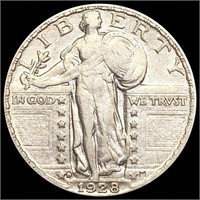 1928-D Standing Liberty Quarter CLOSELY
