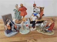Norman Rockwell Collectable Figures - Lot 7