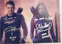 Autograph COA Hawkeye Photo