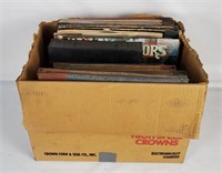 Box Of Assorted Vtg 78rmp Records