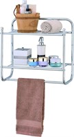 Chrome Plated Towel Shelf & Rack by Madison Home